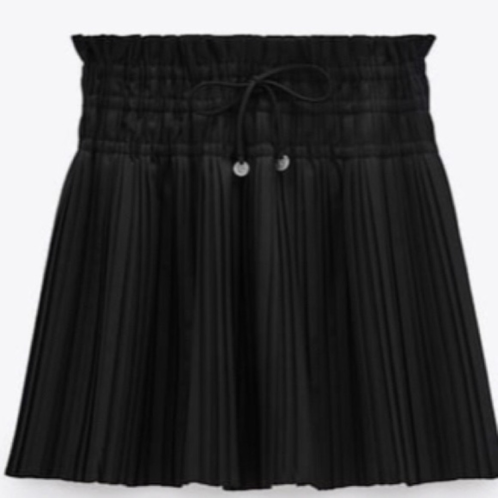 ZARA PLEATED SKIRT